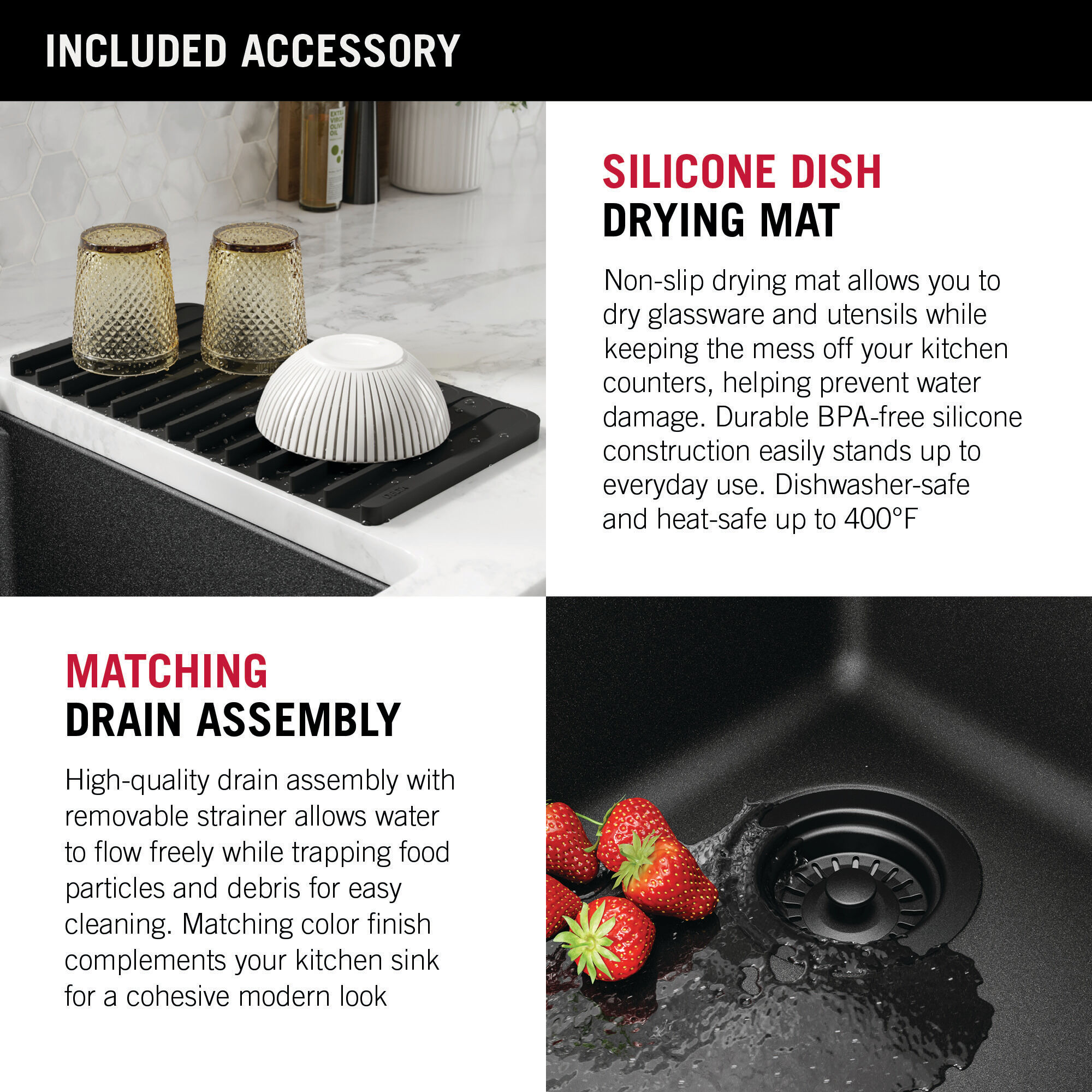 32” Granite Composite Workstation Kitchen Sink Undermount Single